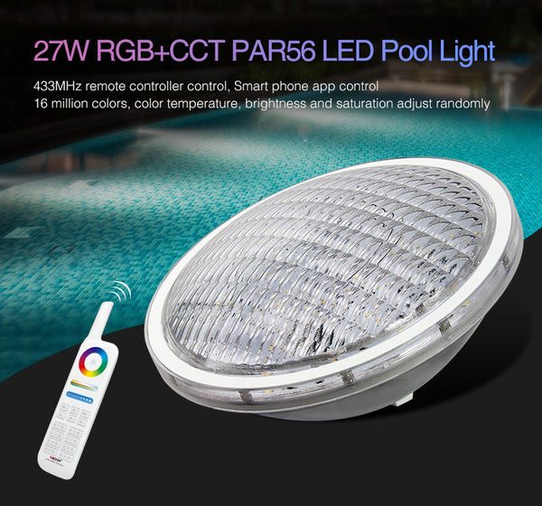 MiBoxer 27W RGB+CCT 433M PAR56 LED Pool Licht (PW01)