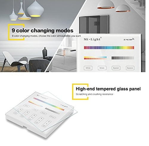 4-zone RGB+CCT panel controller T4