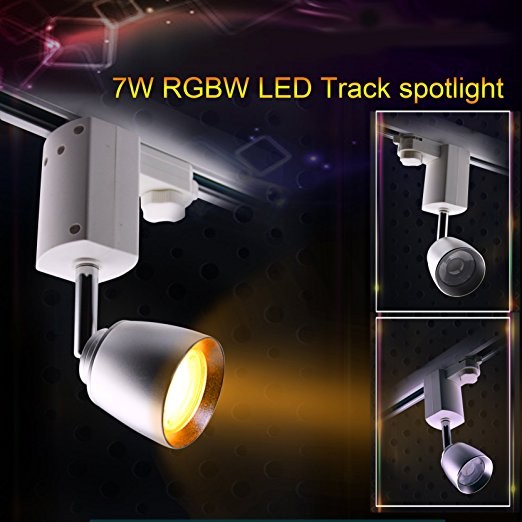 7W RGBW Rail tracklight