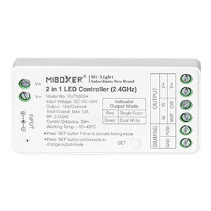 Miboxer 2,4 GHz 2 in 1 Mini LED RF Controller (FUT035S+)