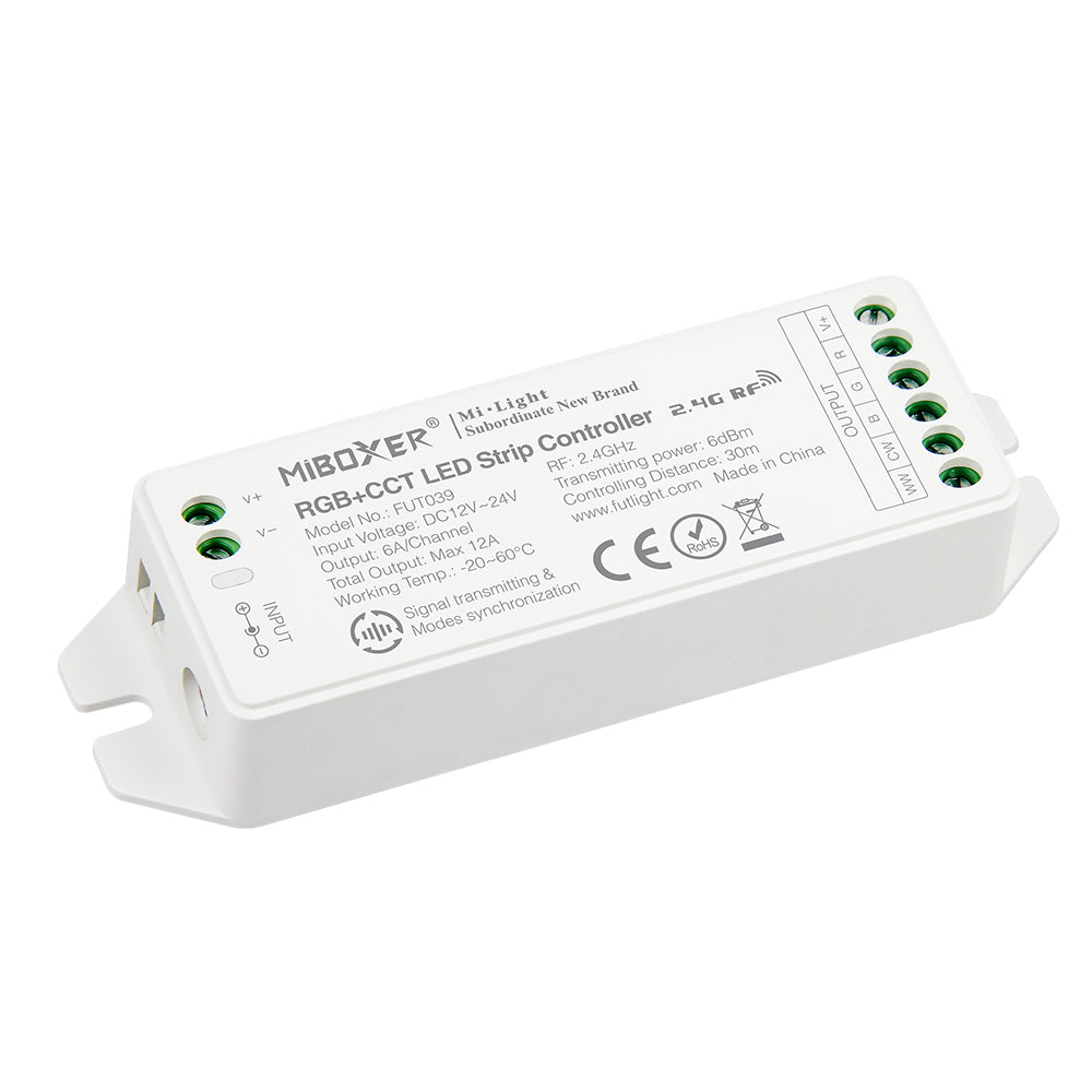 Miboxer DMX512 RGB+CCT LED Streifen Controller (FUTD02)